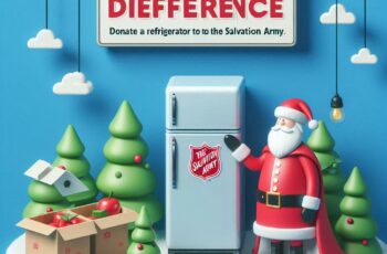 Making a Difference: Donate a Refrigerator to The Salvation Army